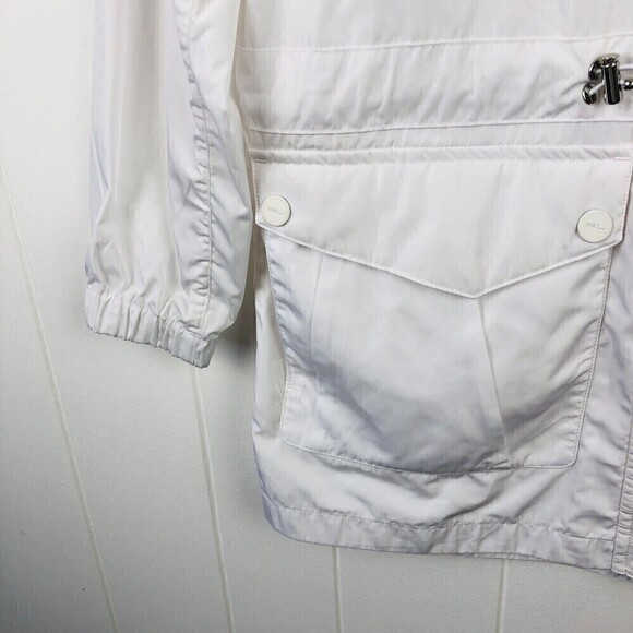 Ralph Lauren Polo Golf Womens White Hooded Jacket Large - Picture 7 of 13